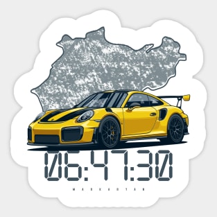 nordschleife record Sticker